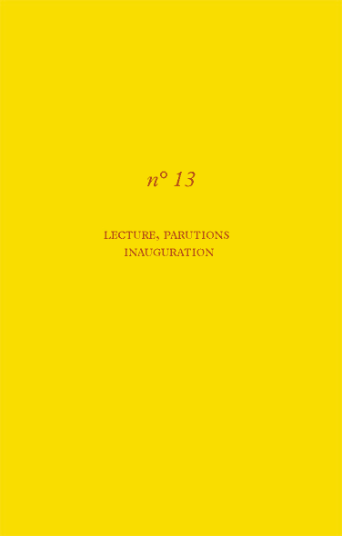 Bulletin n°13 - Lecture en ligne. A propos de Ulf Stolterfoht : Fachsprachen XXI, Johann Georg Hamann, Urs Engeler Editor 2004 par Bénédicte Vilgrain — Parutions / Inauguration.