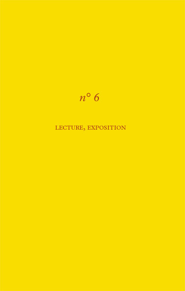 Bulletin n°6 - Lecture en ligne. « Philippe Grand : Une pensée à l’œuvre » par Rémi Bouthonnier — Exposition.