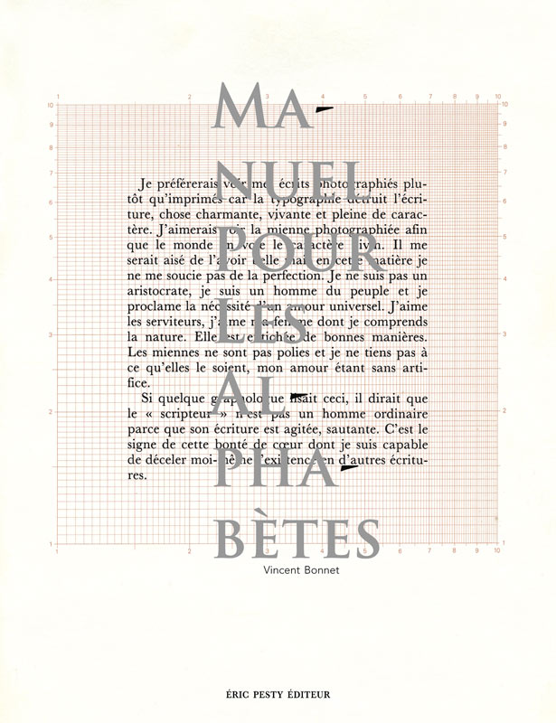 Manuel pour les alphabètes de Vincent Bonnet, 2026, 20 x 26 cm , 136 p., isbn : 978-2-488139-05-2